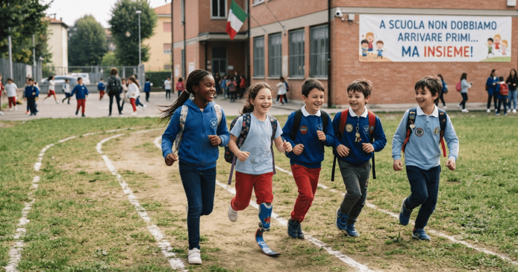 A scuola non dobbiamo arrivare primi